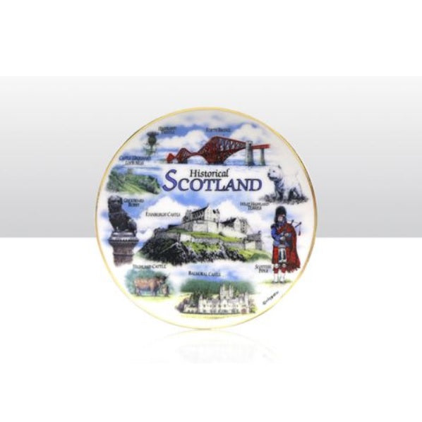 Historical Scotland 10Cm Plate Boxed