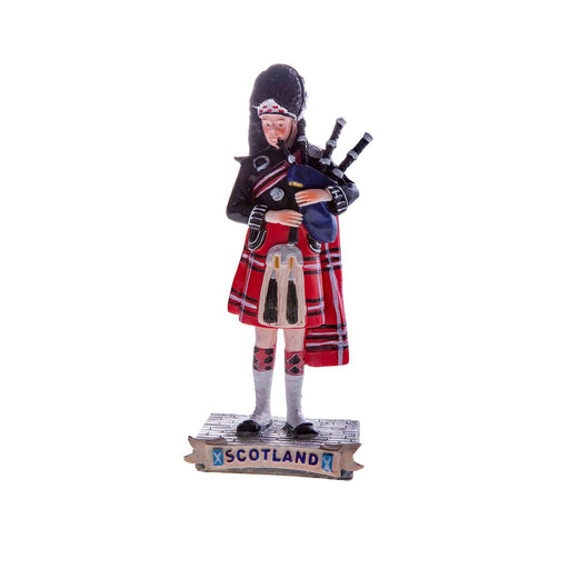 8" Resin Figure - Piper Man - Heritage Of Scotland - NA