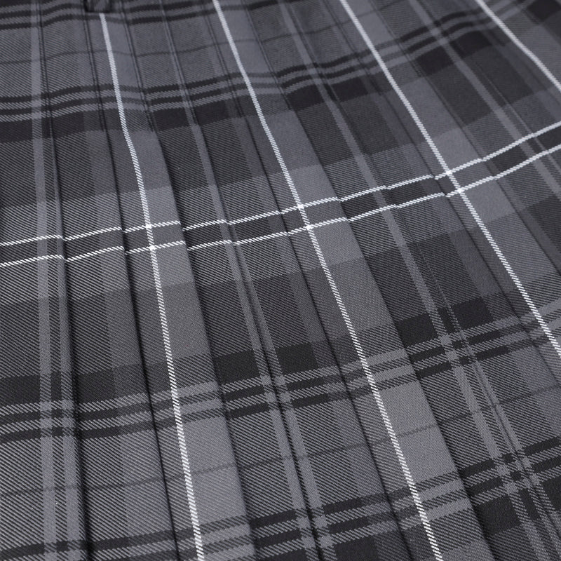 Scottish Tartan Kids Kilt Hamilton Grau