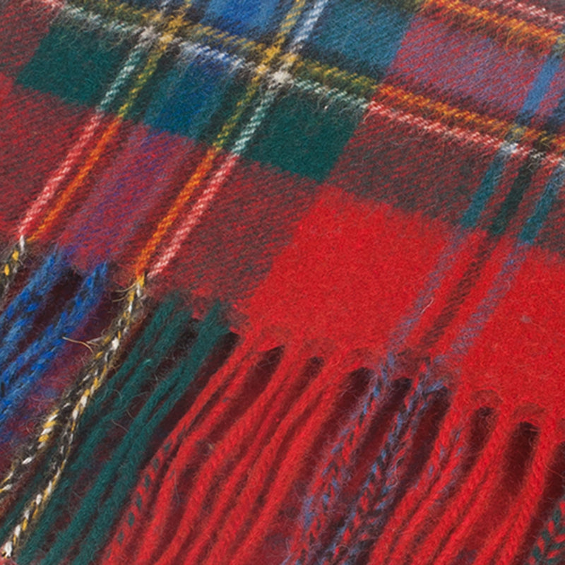 Lammwolle Scottish Tartan Clan Schal Maclean Of Duart