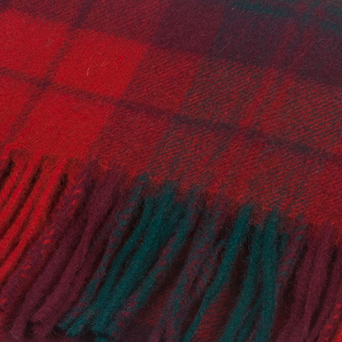 Lammwolle Scottish Tartan Clan Schal Macnab