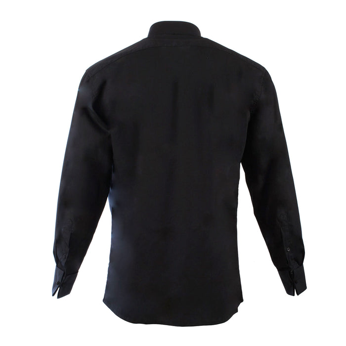 Wing Collar Shirt Black