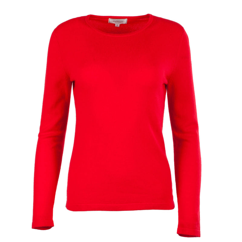 Frauen Dunedin Cashmere 100% Cashmere Cardinal