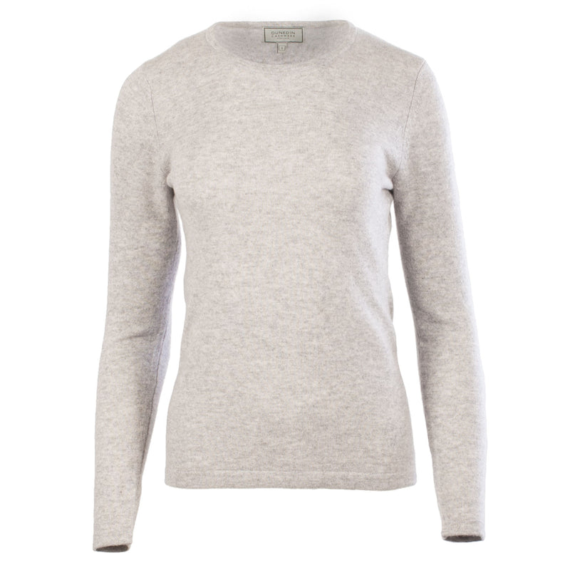 Women's Dunedin Cashmere 100% Cashmere Sweater Oyster