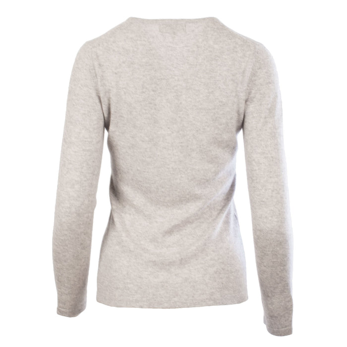 Women's Dunedin Cashmere 100% Cashmere Sweater Oyster