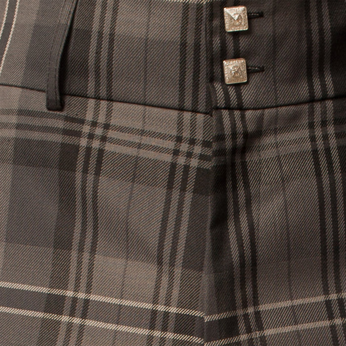 Men's Tartan Trews Trousers Hamilton Grey