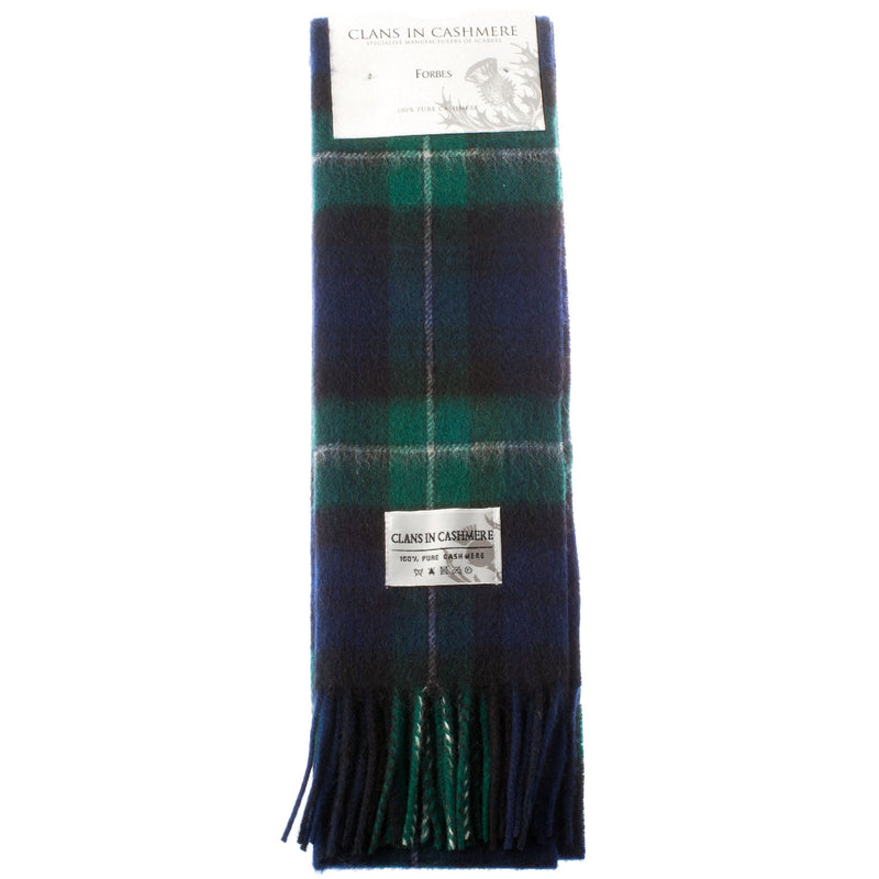 Scottish Tartan Clan Schal aus Kaschmir Forbes