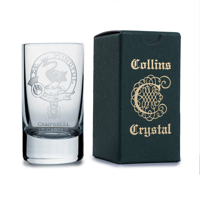 Collins Crystal Clan Schnapsglas C / Cawdor