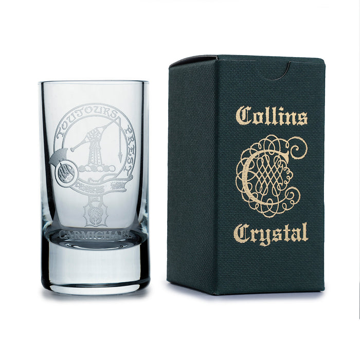 Collins Crystal Clan Schnapsglas Carmichael