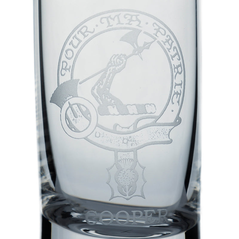Collins Crystal Clan Schnapsglas Cooper