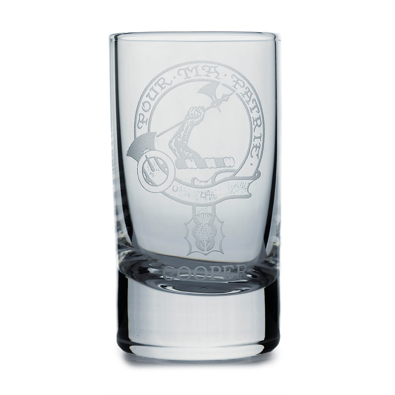 Collins Crystal Clan Schnapsglas Cooper