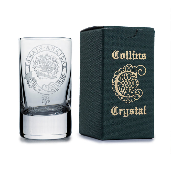 Collins Crystal Clan Schnapsglas Douglas