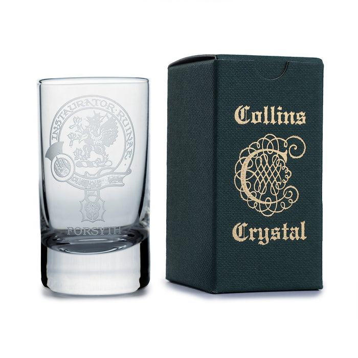 Collins Crystal Clan Schnapsglas Forsyth