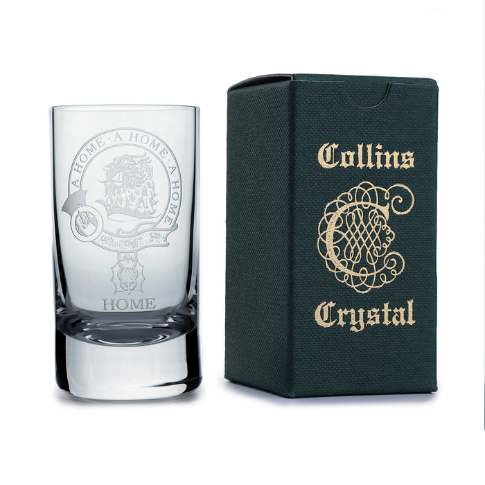 Collins Crystal Clan Schnapsglas nach Hause