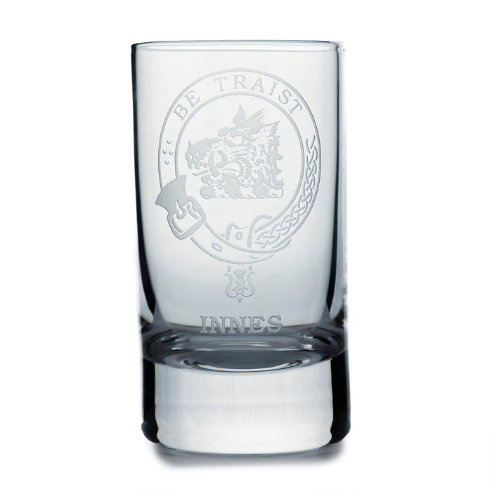 Collins Crystal Clan Shot Glass Innes