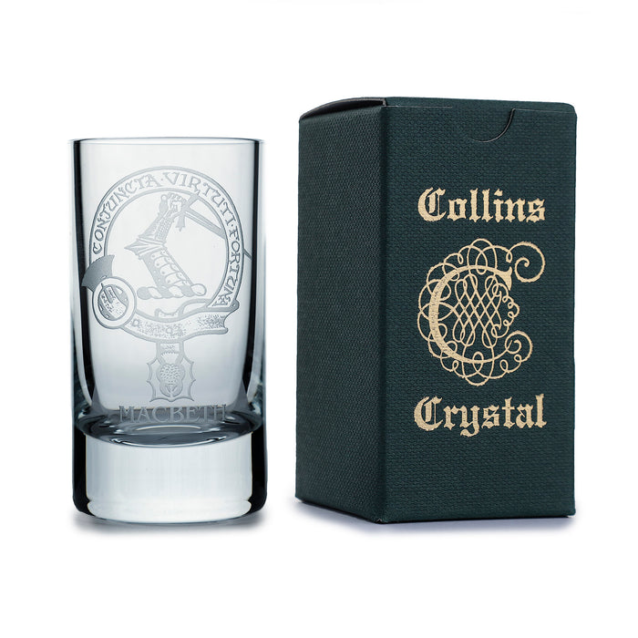 Collins Crystal Clan Schnapsglas Macbeth