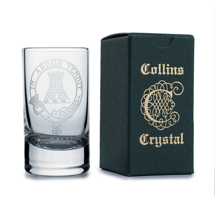 Collins Crystal Clan Schnapsglas Maccallum