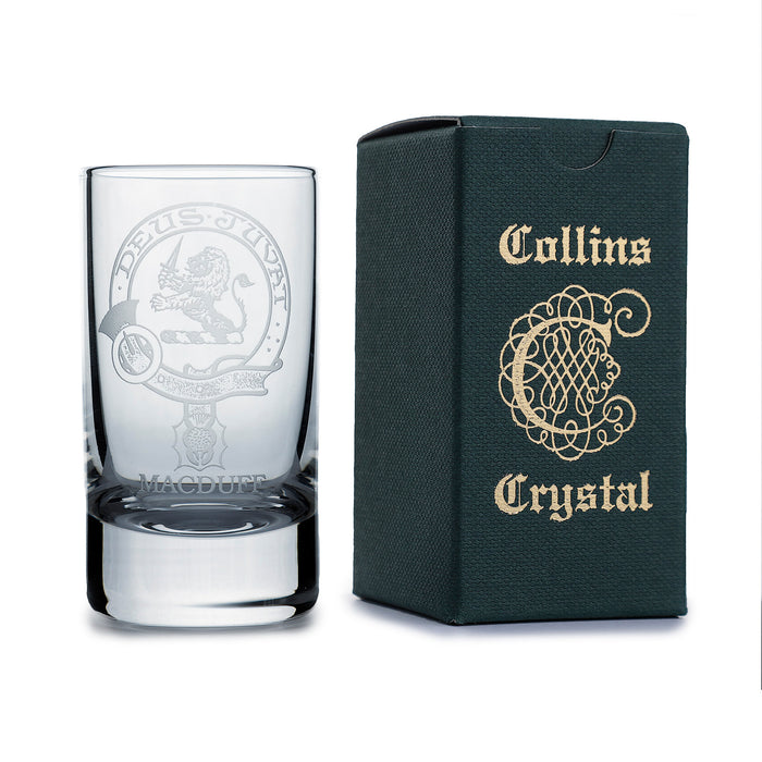 Collins Crystal Clan Schnapsglas Macduff