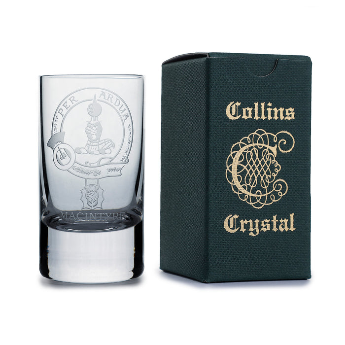 Collins Crystal Clan Schnapsglas Macintyre