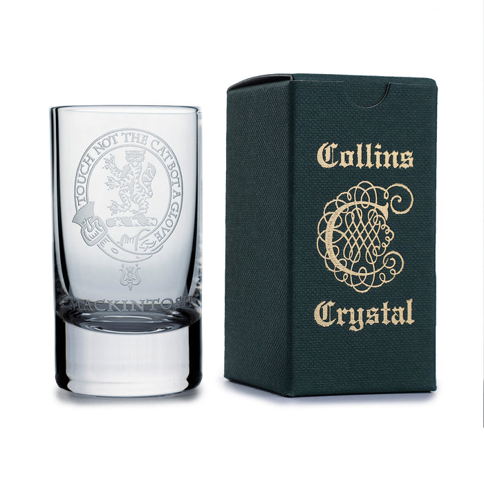 Collins Crystal Clan Schnapsglas Mackintosh