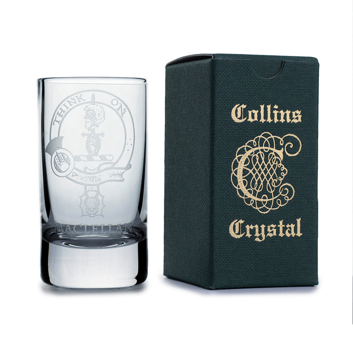 Collins Crystal Clan Schnapsglas Maclellan