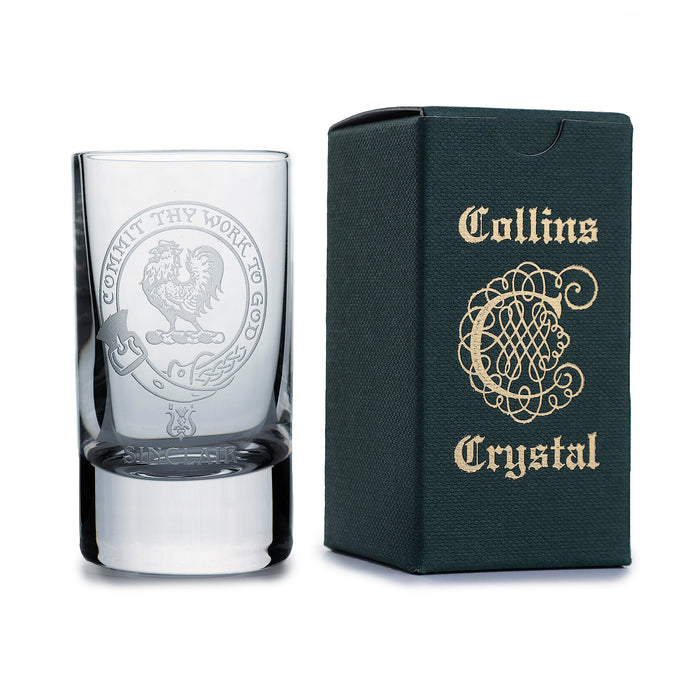 Collins Crystal Clan Schnapsglas Sinclair