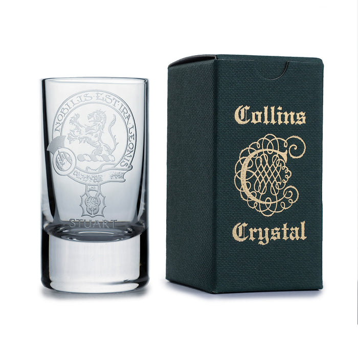 Collins Crystal Clan Schnapsglas Stuart