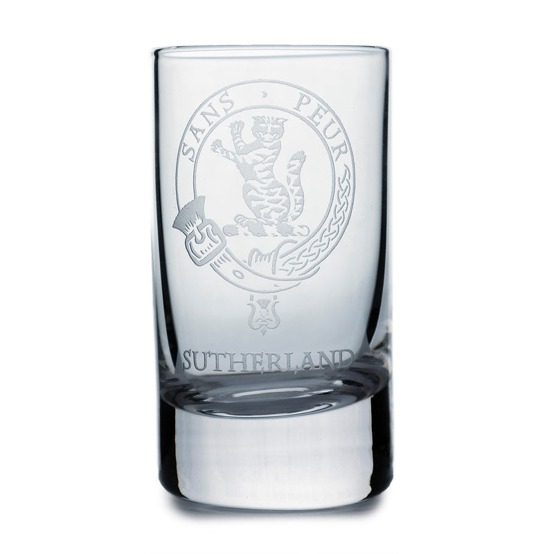 Collins Crystal Clan Schnapsglas Sutherland