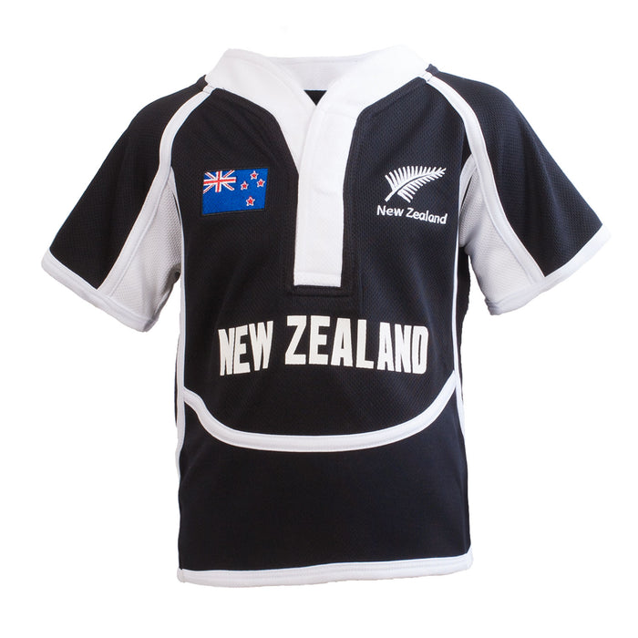 Kinder Cooldry New Zealand Rugby Shirt