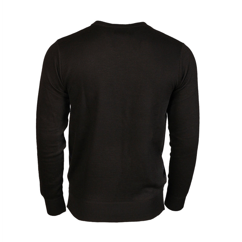 Herren Argyle Ballantrae Jumper Schwarz