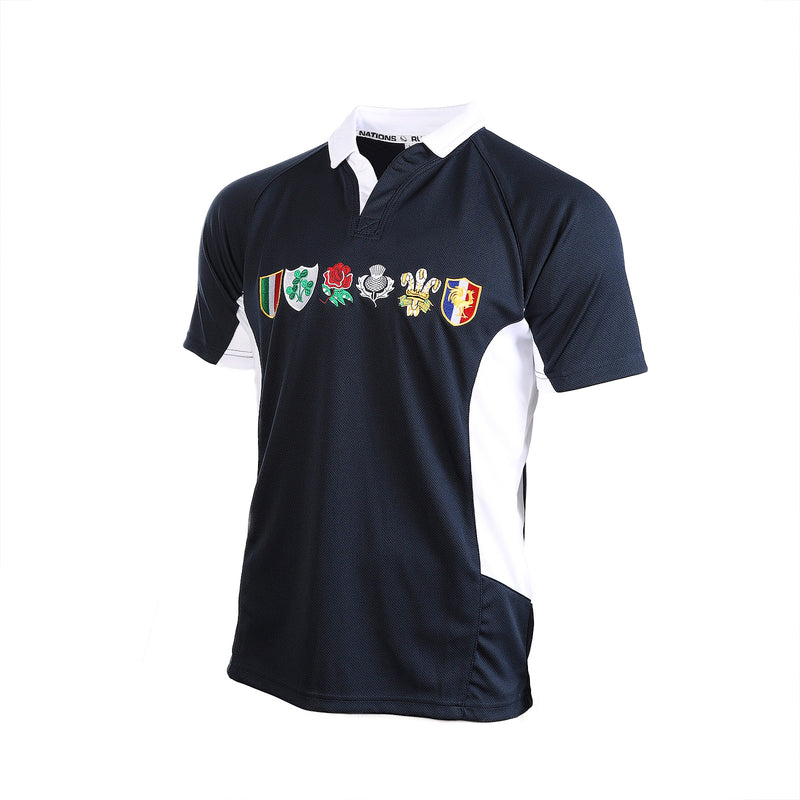 Six Nations Logo Rugby Shirt Schottland