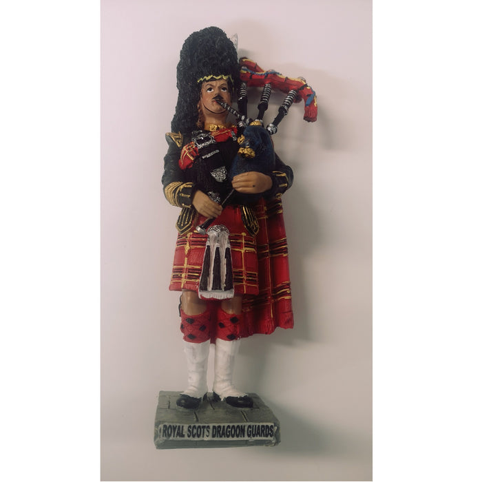 Royal Scots Dragoner Grds Piper Skulptur