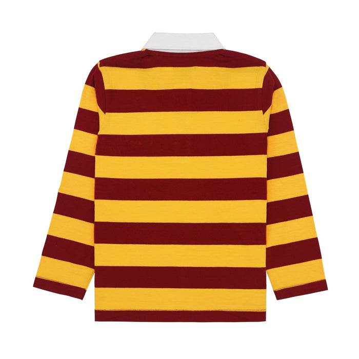 Kinder HP Gryffindor Rugby L / S Streifen T-Shirt