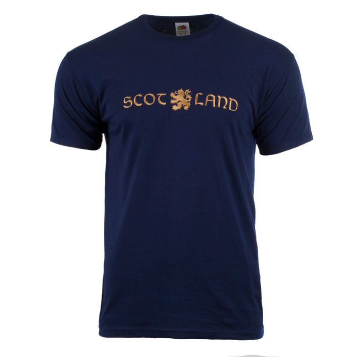 Scotland Lion Großes T-Shirt Emb