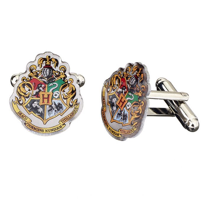 Harry Potter Hogwarts Wappen Manschettenknopf