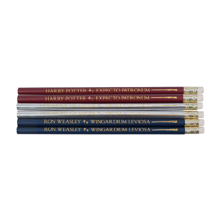 6 Bleistifte Harry Potter (Zauberstäbe)