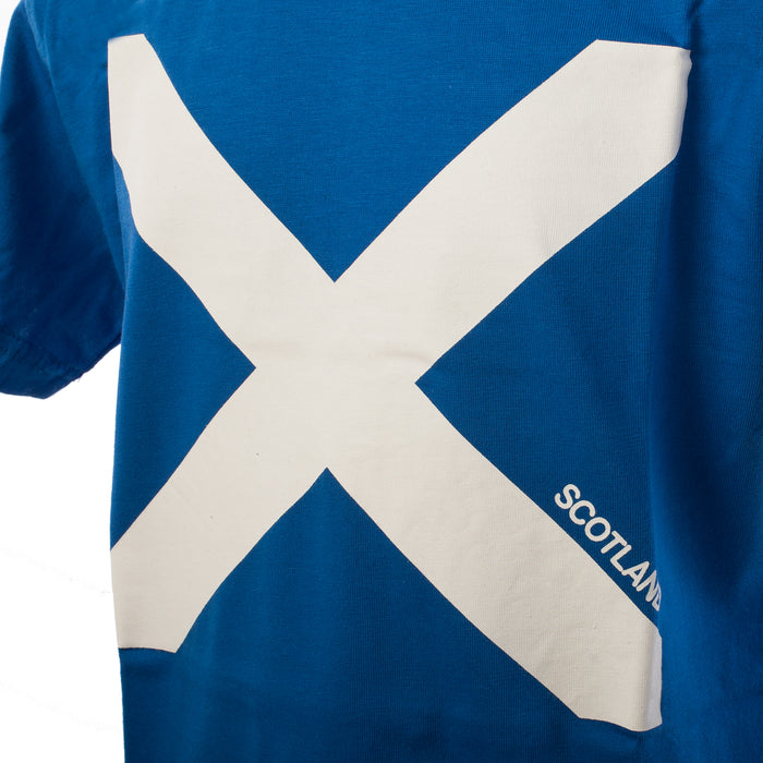 Kinder Schottland Saltire Flag T / Shirt