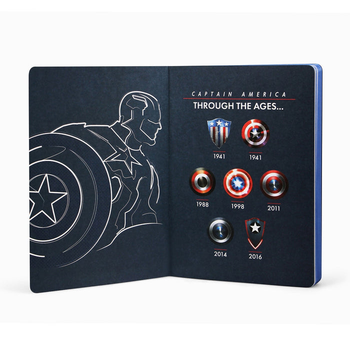 A5 Notebook - Captain America's Shield - Heritage Of Scotland - N/A