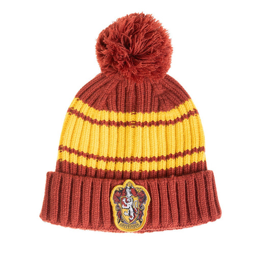Adults Gryffindor Chunky Knit Beanie - Heritage Of Scotland - MAROON