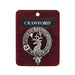 Art Pewter Clan Badge Crawford - Heritage Of Scotland - CRAWFORD