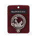 Art Pewter Clan Badge Macdougall - Heritage Of Scotland - MACDOUGALL