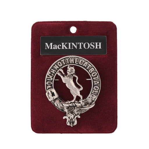 Art Pewter Clan Badge Mackintosh - Heritage Of Scotland - MACKINTOSH