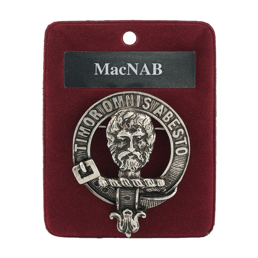 Art Pewter Clan Badge Macnab - Heritage Of Scotland - MACNAB