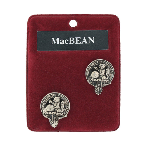 Art Pewter Cufflinks Macbean - Heritage Of Scotland - MACBEAN