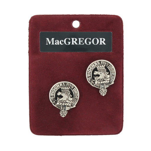 Art Pewter Cufflinks Macgregor - Heritage Of Scotland - MACGREGOR