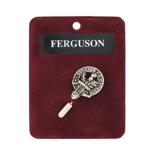 Art Pewter Lapel Pin Ferguson - Heritage Of Scotland - FERGUSON
