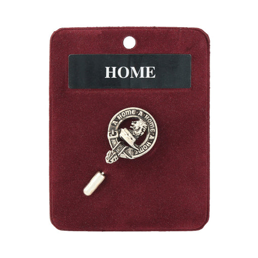Art Pewter Lapel Pin Home - Heritage Of Scotland - HOME