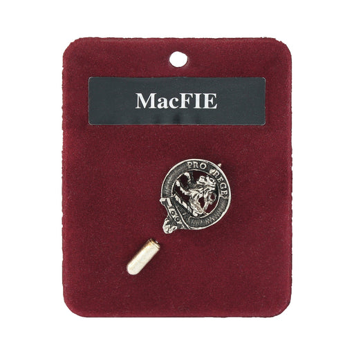 Art Pewter Lapel Pin Macfie - Heritage Of Scotland - MACFIE
