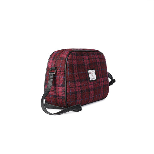 Avon Shoulder Bag Raspberry Check - Heritage Of Scotland - RASPBERRY CHECK