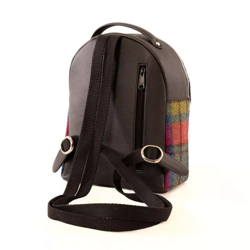 Baby Backpack Blue/Pink Check - Heritage Of Scotland - BLUE/PINK CHECK